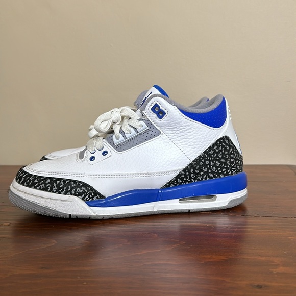 Jordan 3 Blue Racer - Picture 4 of 9
